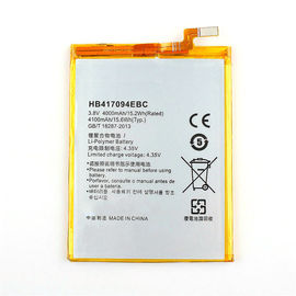 Chiny HB417094EBC Bateria do telefonu komórkowego Huawei, bateria Huawei Mate7 3.8V 4000mAh dostawca